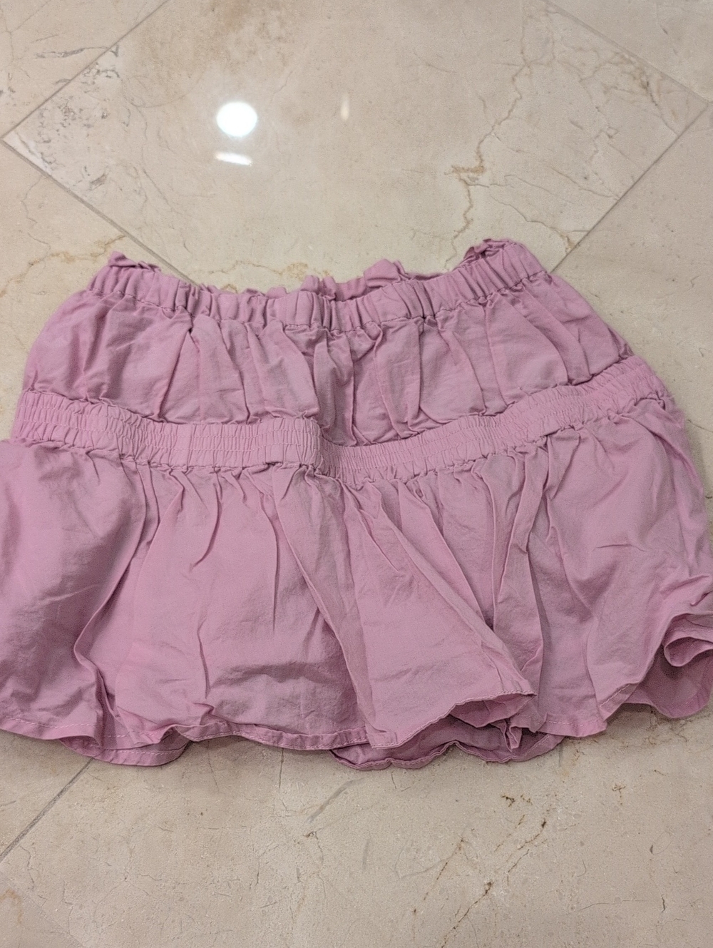 Kids Mayoral Pink Ruffled Mini Skirt Size 6